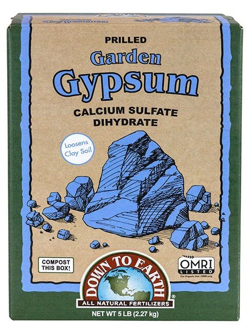 DTE 5# Garden Gypsum OMRI