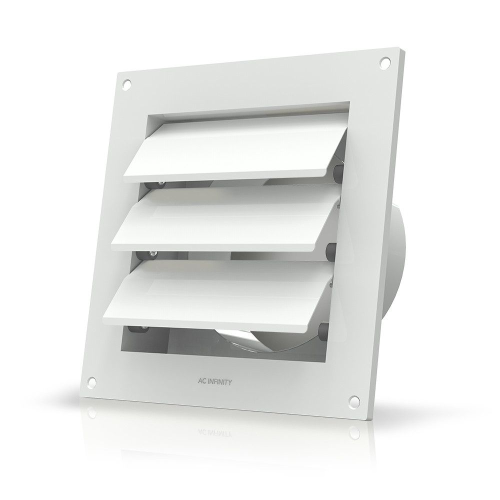 Wall Mount Duct Shutter 6-Inch