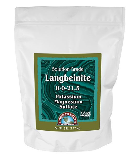 Langbeinite Magnesium Sulfate #5 0-0-21.5