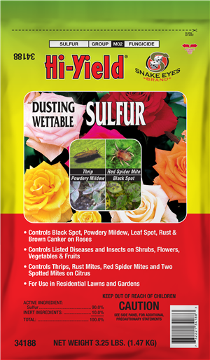 HiYield Dusting Sulfer Wettable