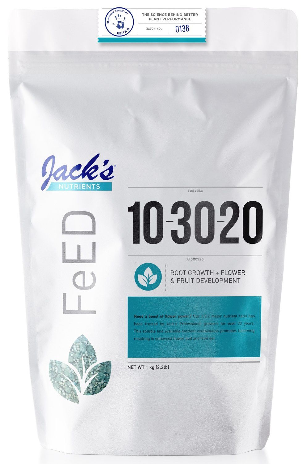 Jacks Bloom 1kg 10-30-20