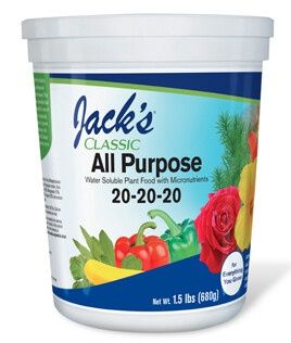 Jacks All Purpose 4# 20-20-20