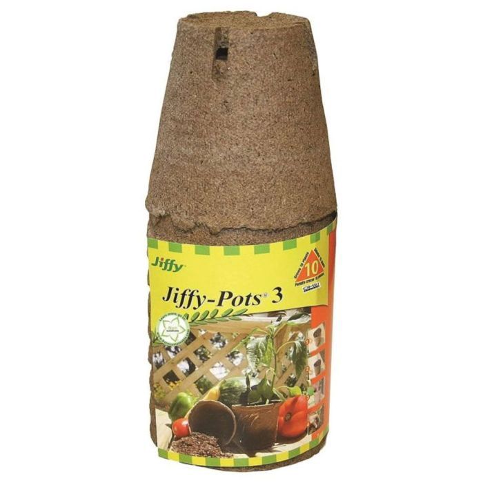 Jiffy 10pk 3" Round Peat Pots