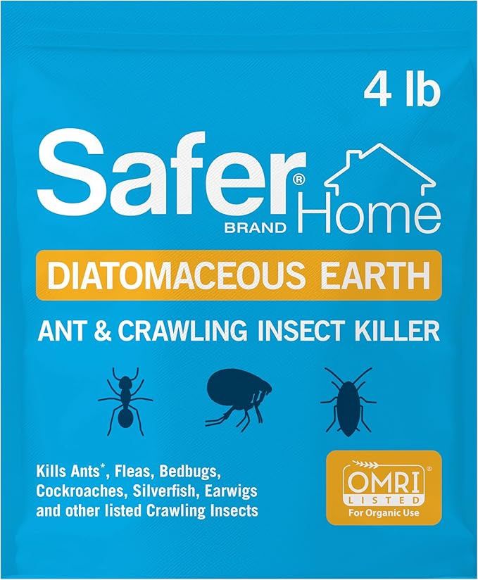 Safer 4# Diatomaceous Earth Ant and Crawling insect killer