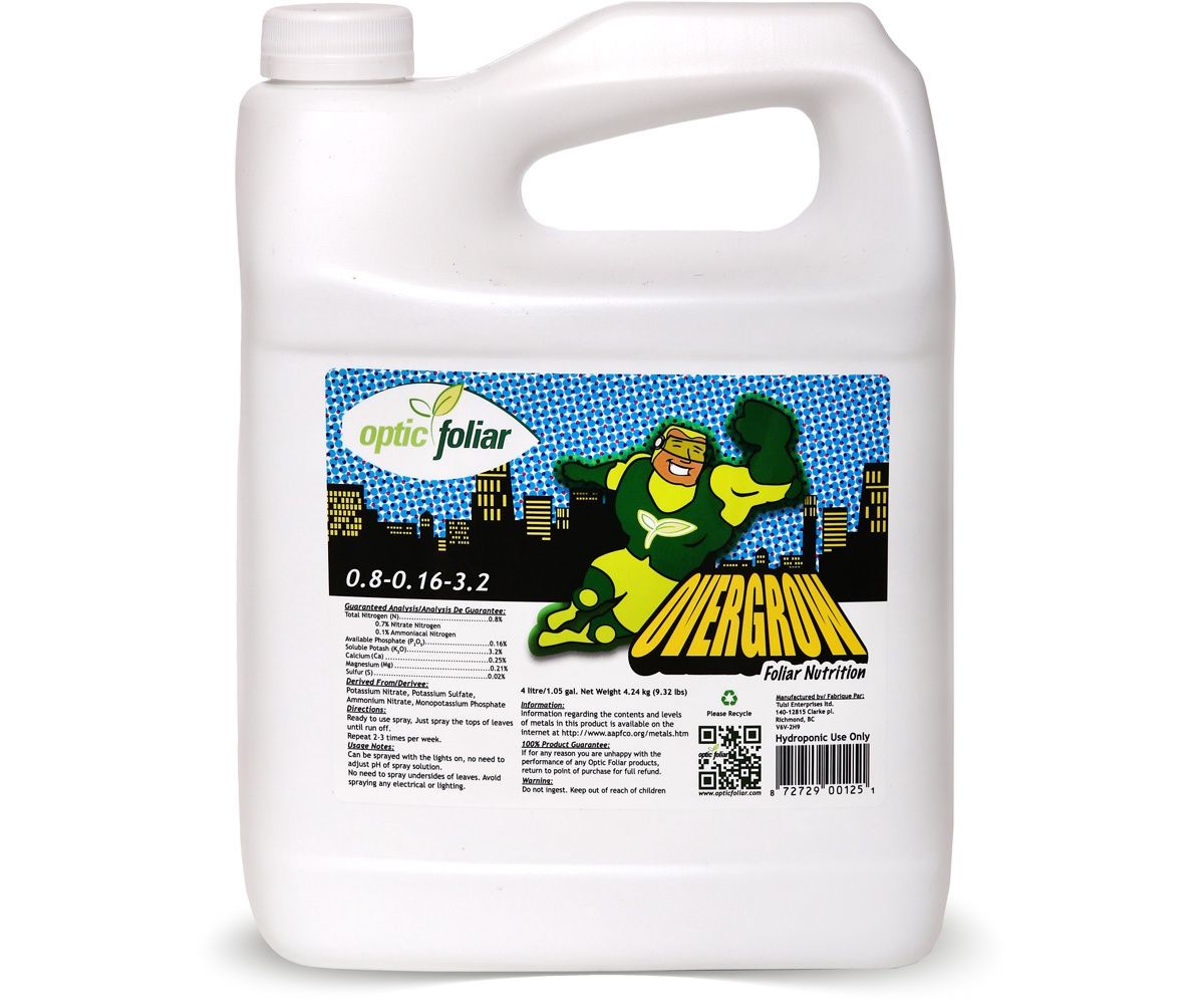 Optic Foliar OVERGROW RTU 4 Liter