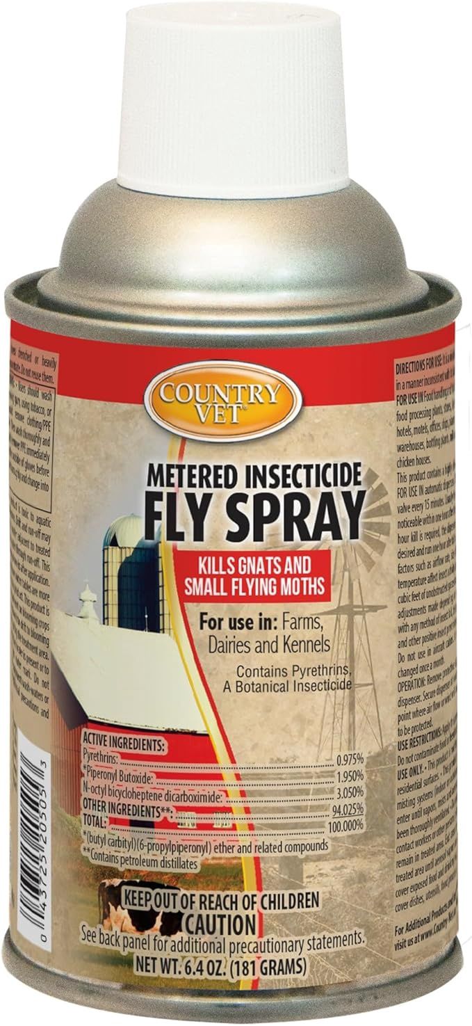 Country View REFILL Metered Flying Insect Spray 6.4oz.