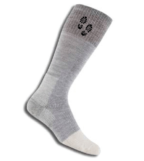 Thorlos®  Mountaineering Socks: Boot Print