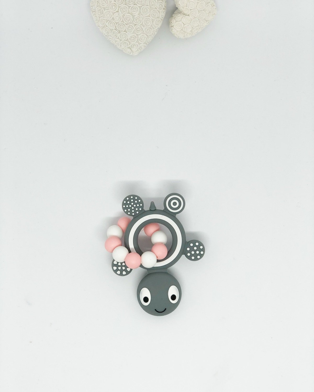 Mini-Beissring grau