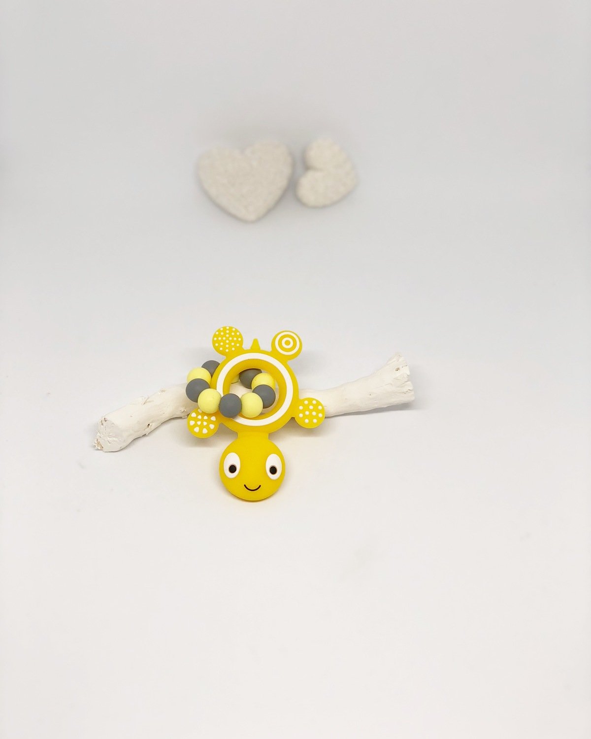 Mini-Beissring gelb