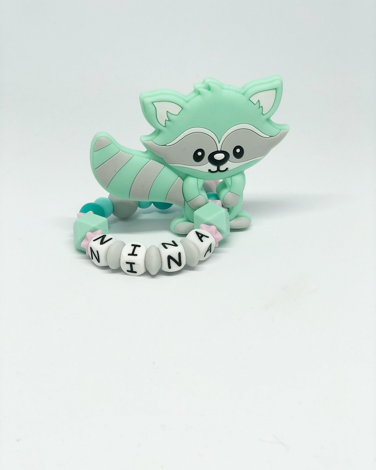 Beissring Waschbär schön mint