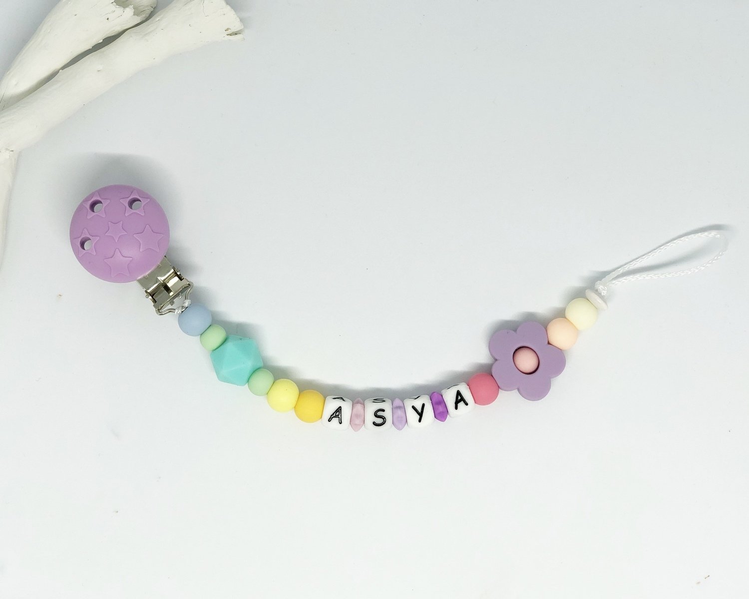 Nuggikette Mädchen Asya Regenbogen