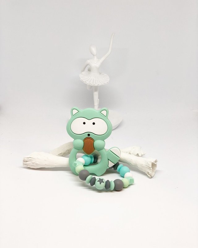 Beissring Waschbär mint