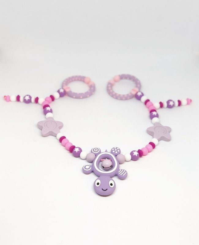 Kinderwagen Kette flieder