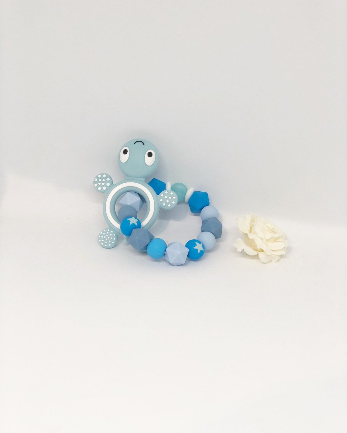 Beissring Schildkröte Trulla baby blau