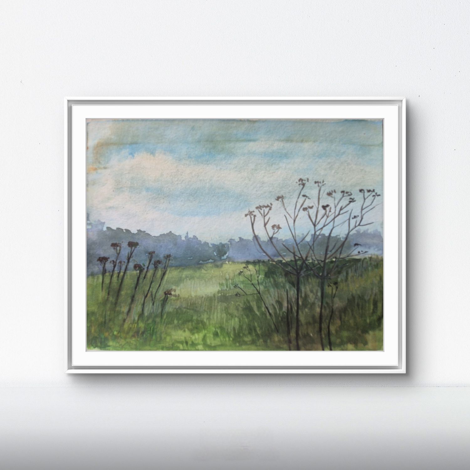 Ostatnie Słońce na Wyschniętych Polach