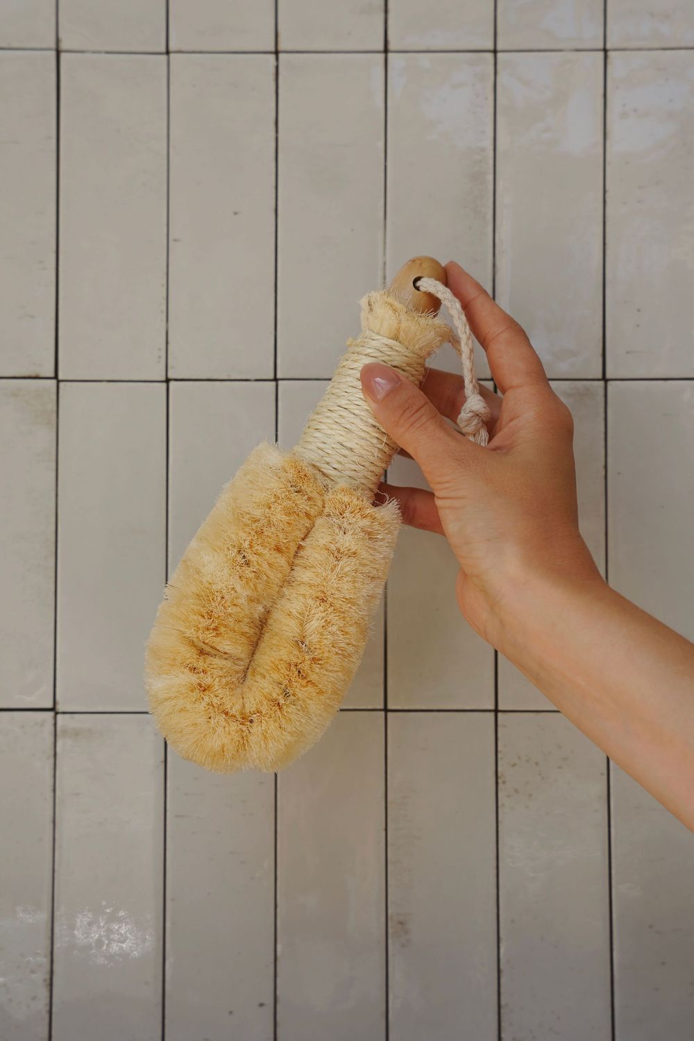 Brosse à Sec Exfoliante & Drainante