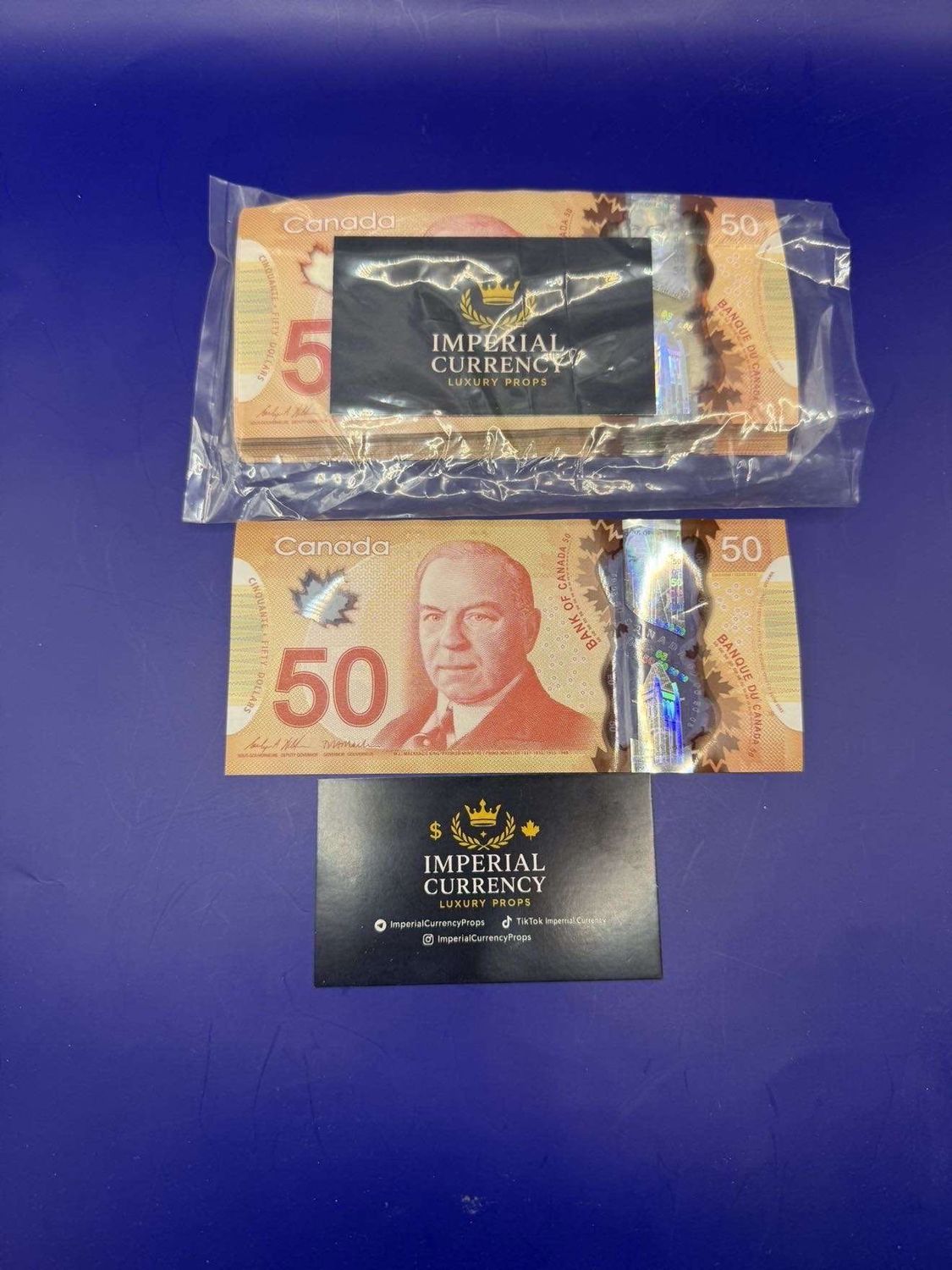 $50 Prop Money (100 notes)