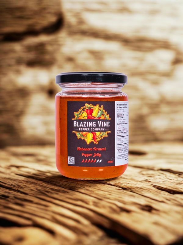 Habanero Ferment Pepper Jelly - Hot