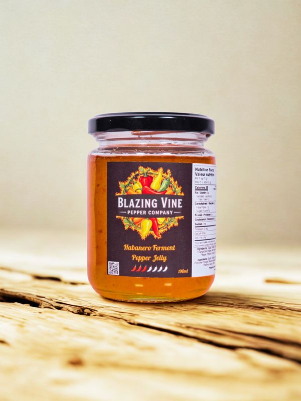 Habanero Ferment Pepper Jelly - Medium