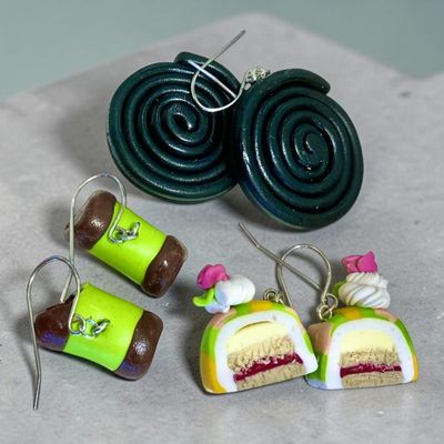 Örhängen med godis