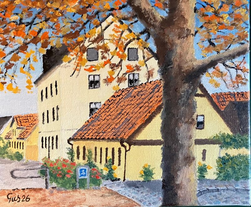 Gamla Gatan från Kalkugnsparken