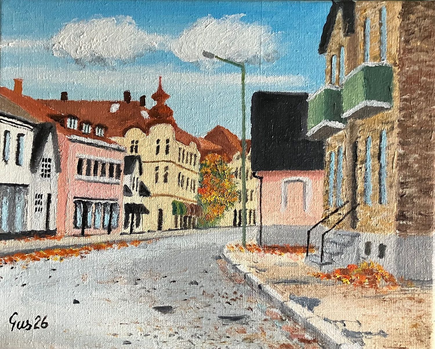 Järnvägsgatan 5 vy mot Sveagatan