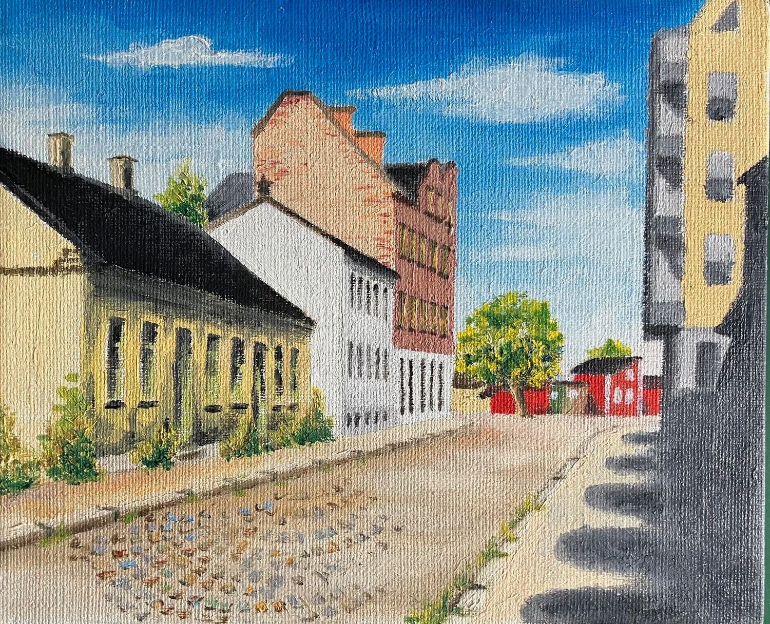 Prångaregatan mot Strandgatan