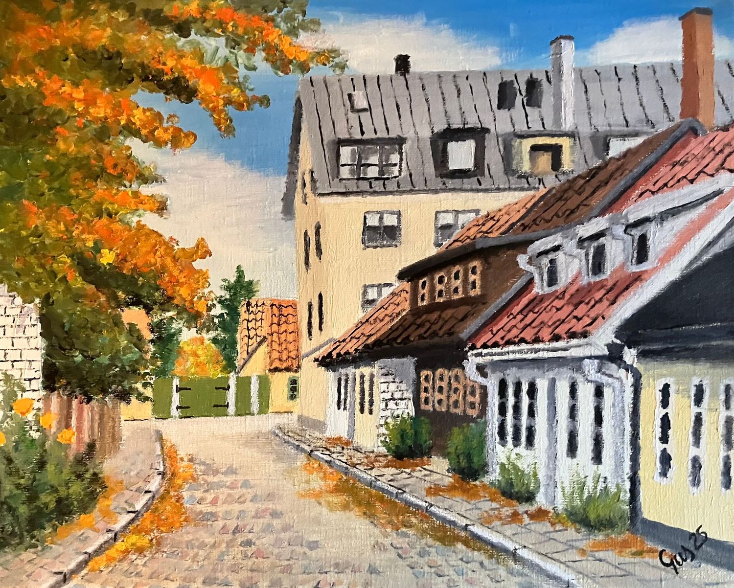 Sarvgränd mot Gamla gatan Sarvgränd mot Gamla gatan