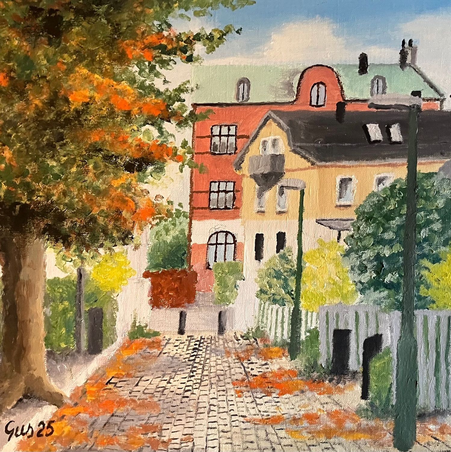 Bockgatan mot Gamla gatan