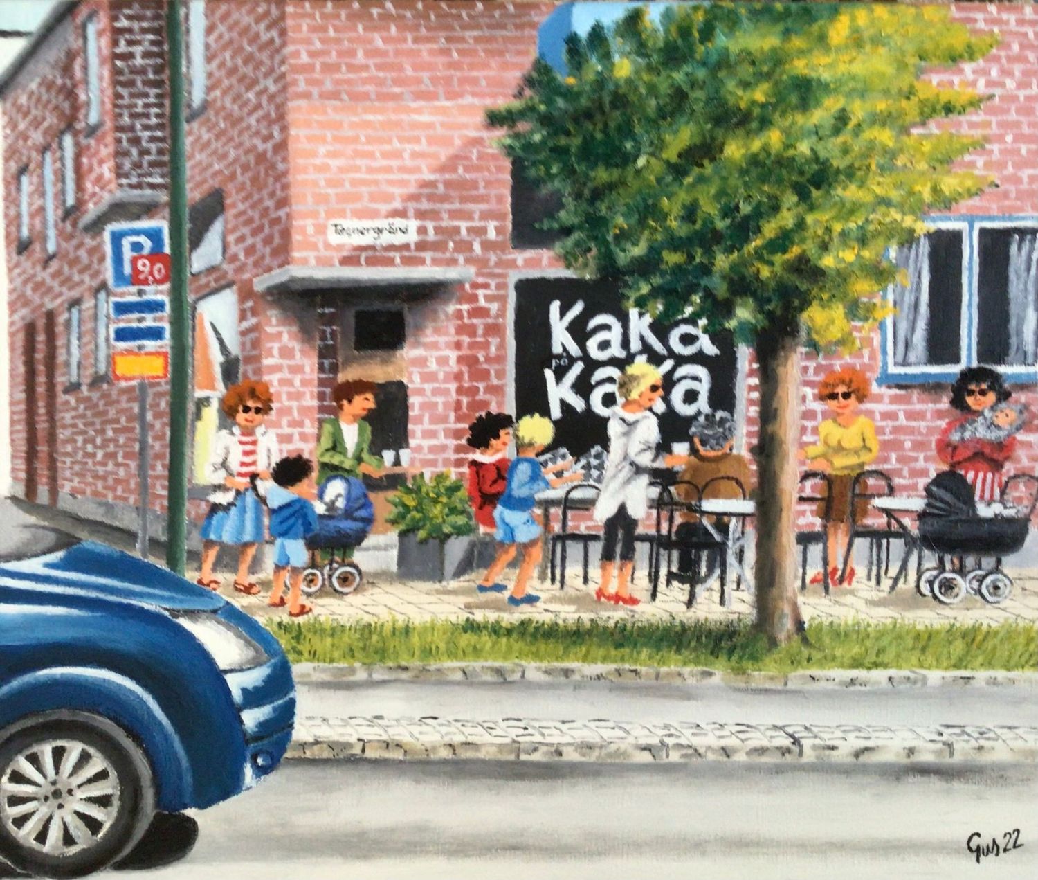 Tegnergränd Kaka på Kaka
