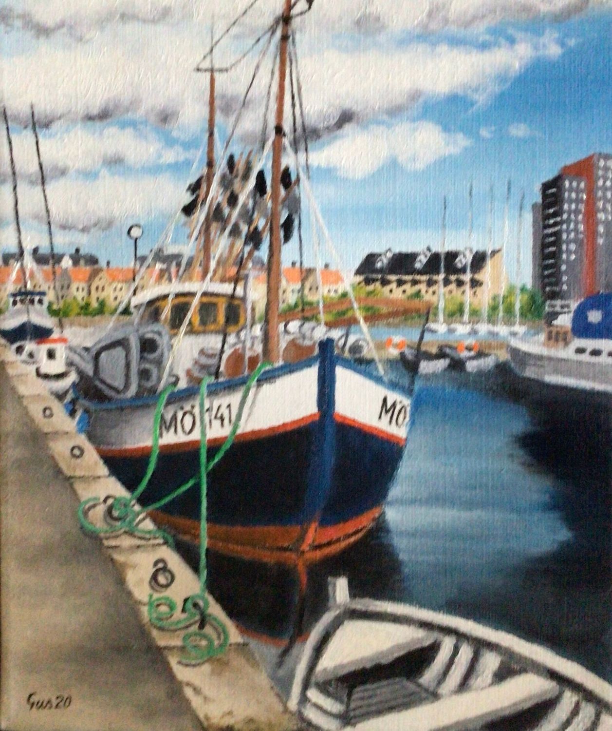 Fiskehamnen miljö med MÖ141