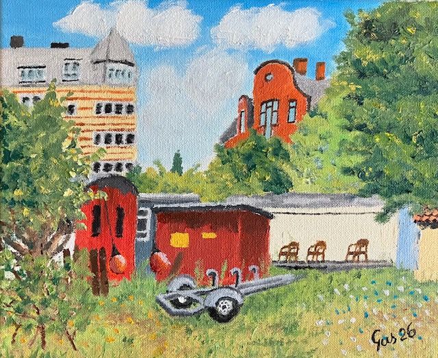 Hoddor med hus