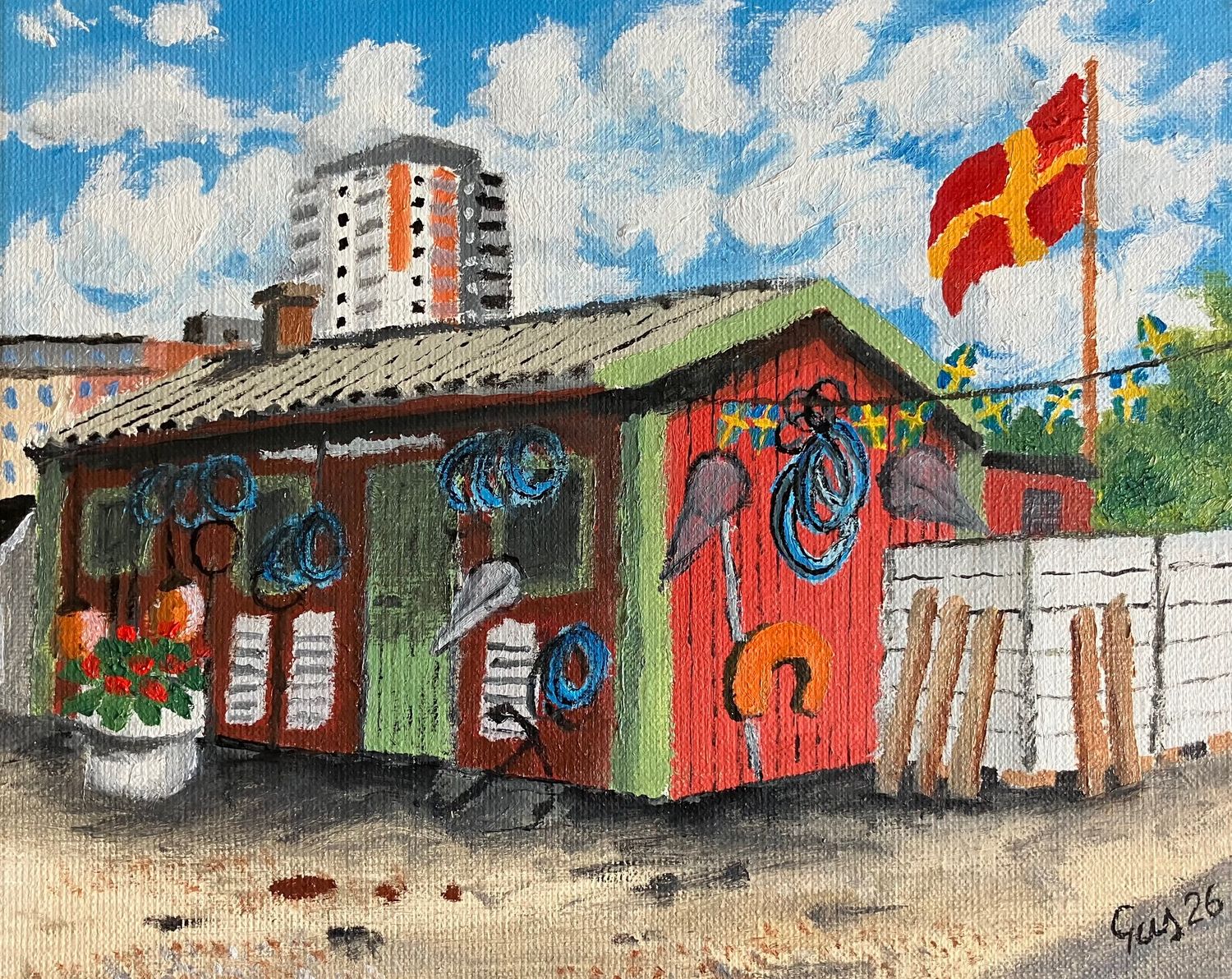 Fiskehamnen hoddor redskap Fiskehamnen hoddor redskap