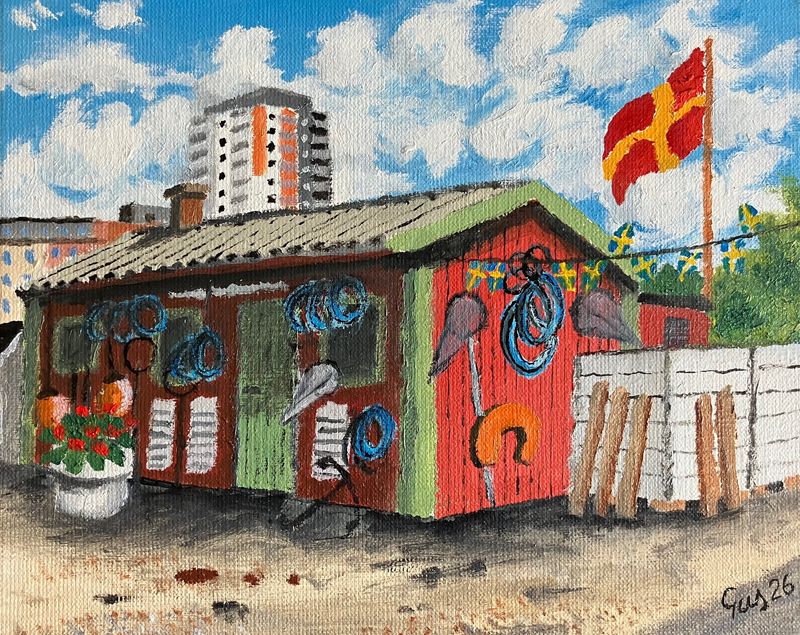 Fiskehamnen hoddor redskap