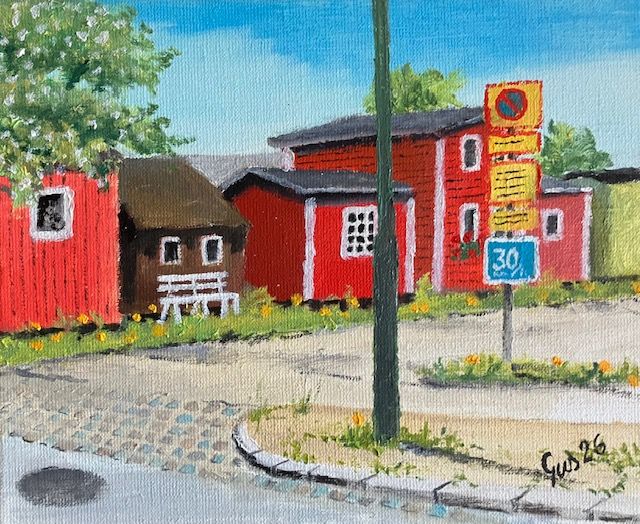Hoddor vid Norra Fiskehamnsv.