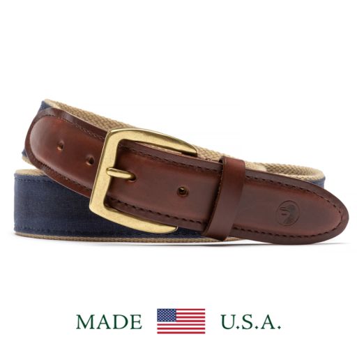 Waxed Canvas Belt