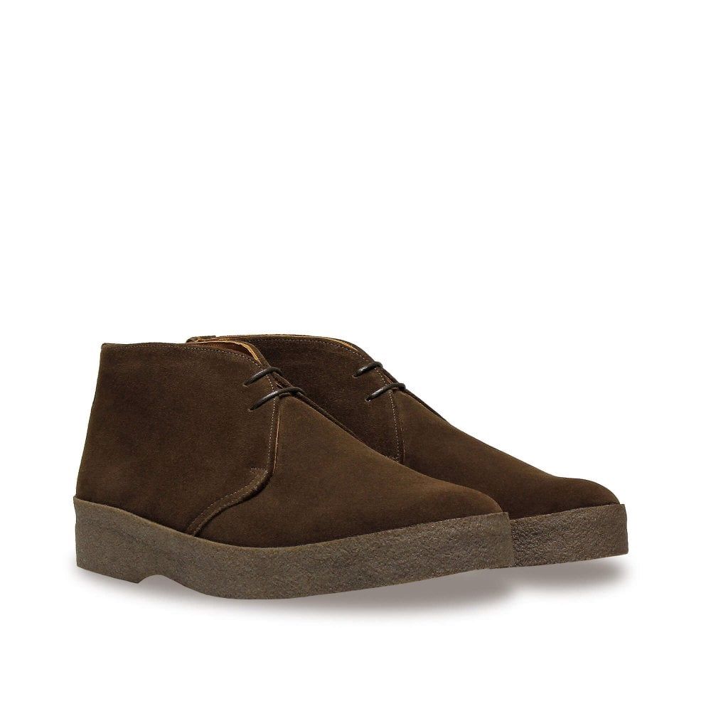 Hi Top Chukka Boot - Chocolate Suede