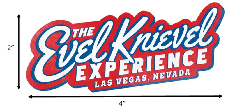 Evel Knievel Experience Sticker