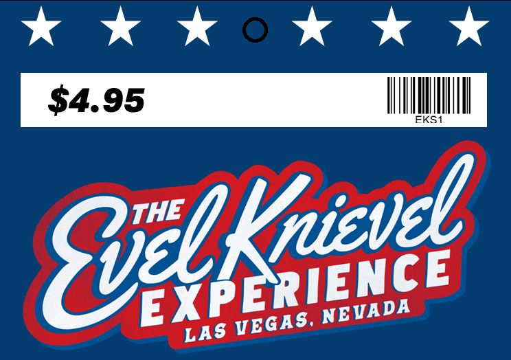 Evel Knievel Experience Sticker