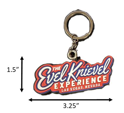 Evel Knievel Experience Key Chain