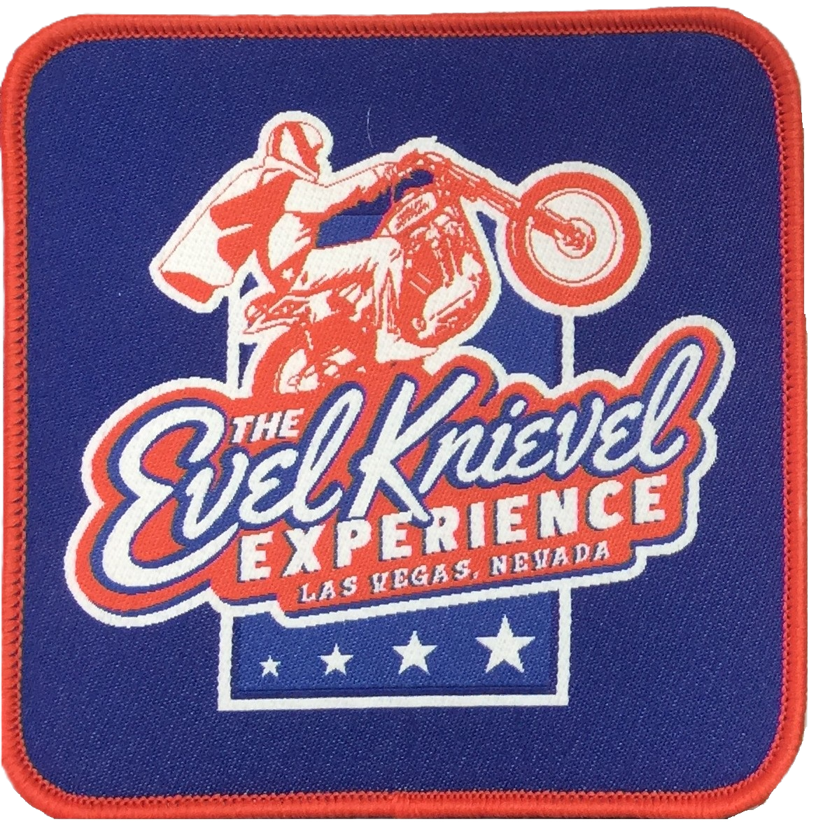 Evel Knievel Experience Wheelie Logo Patch