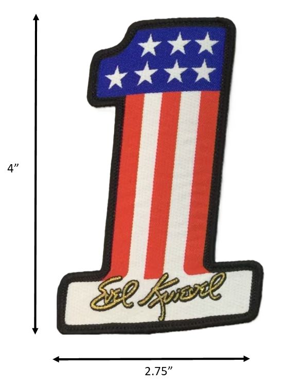 #1 Evel Knievel Patch