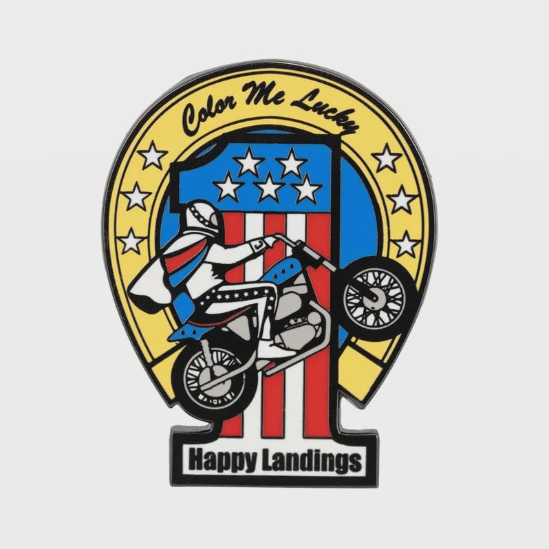 Happy Landings Enamel Pin