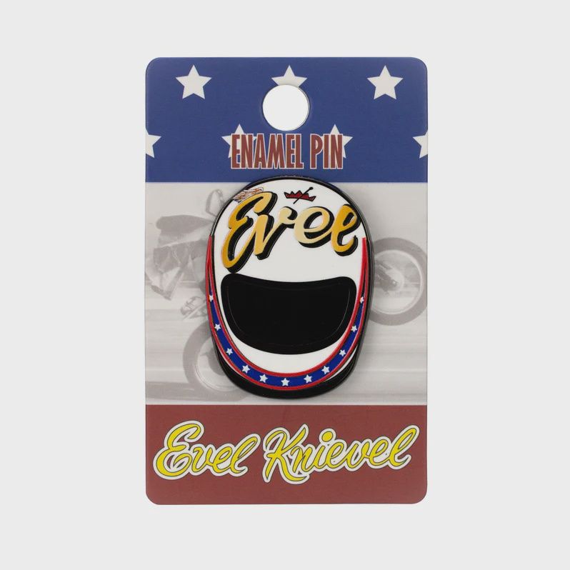 Crash Helmet Enamel Pin