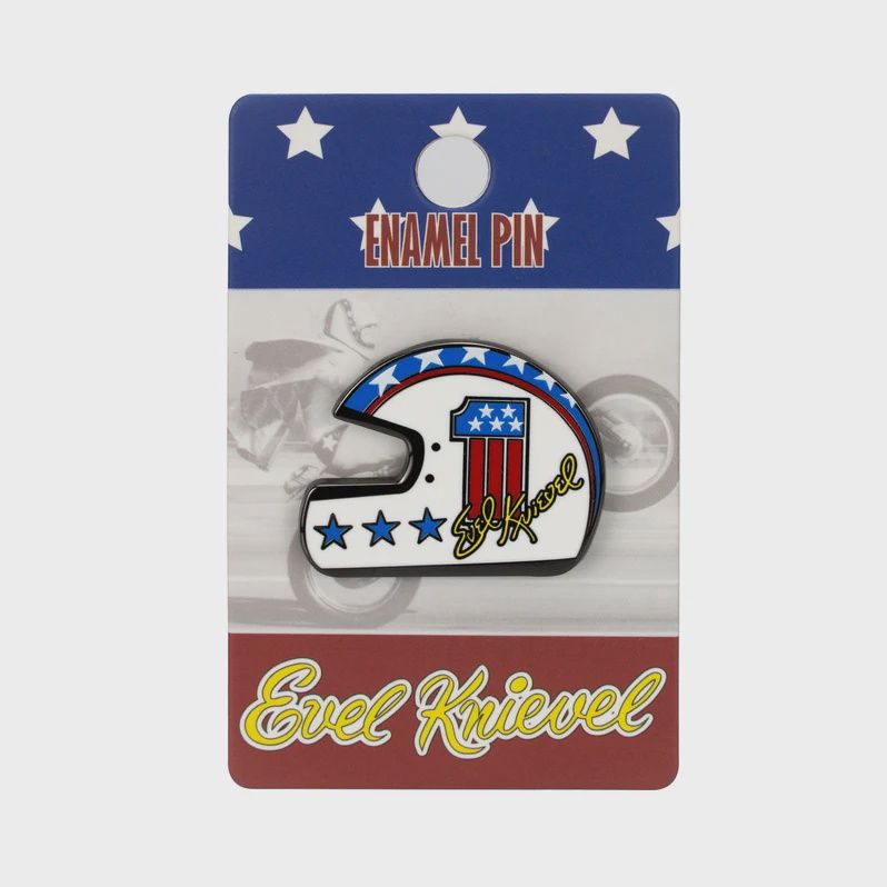 Side View Helmet Enamel Pin