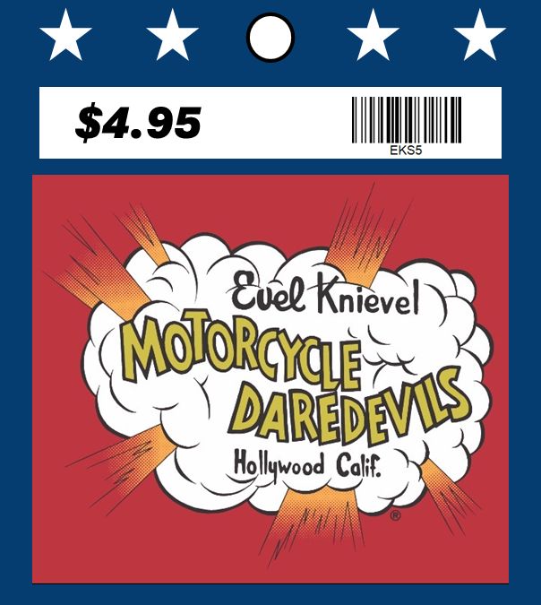 Motorcycle Daredevils Red Sticker