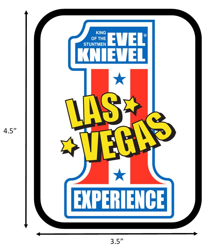 Las Vegas Evel Knievel Experience #1 Sticker