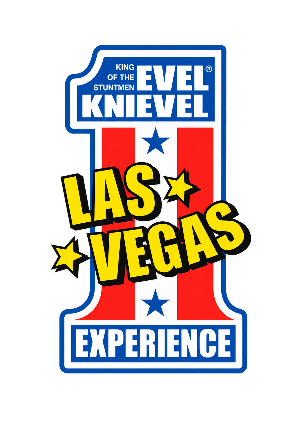 Las Vegas Evel Knievel Experience #1 Sticker
