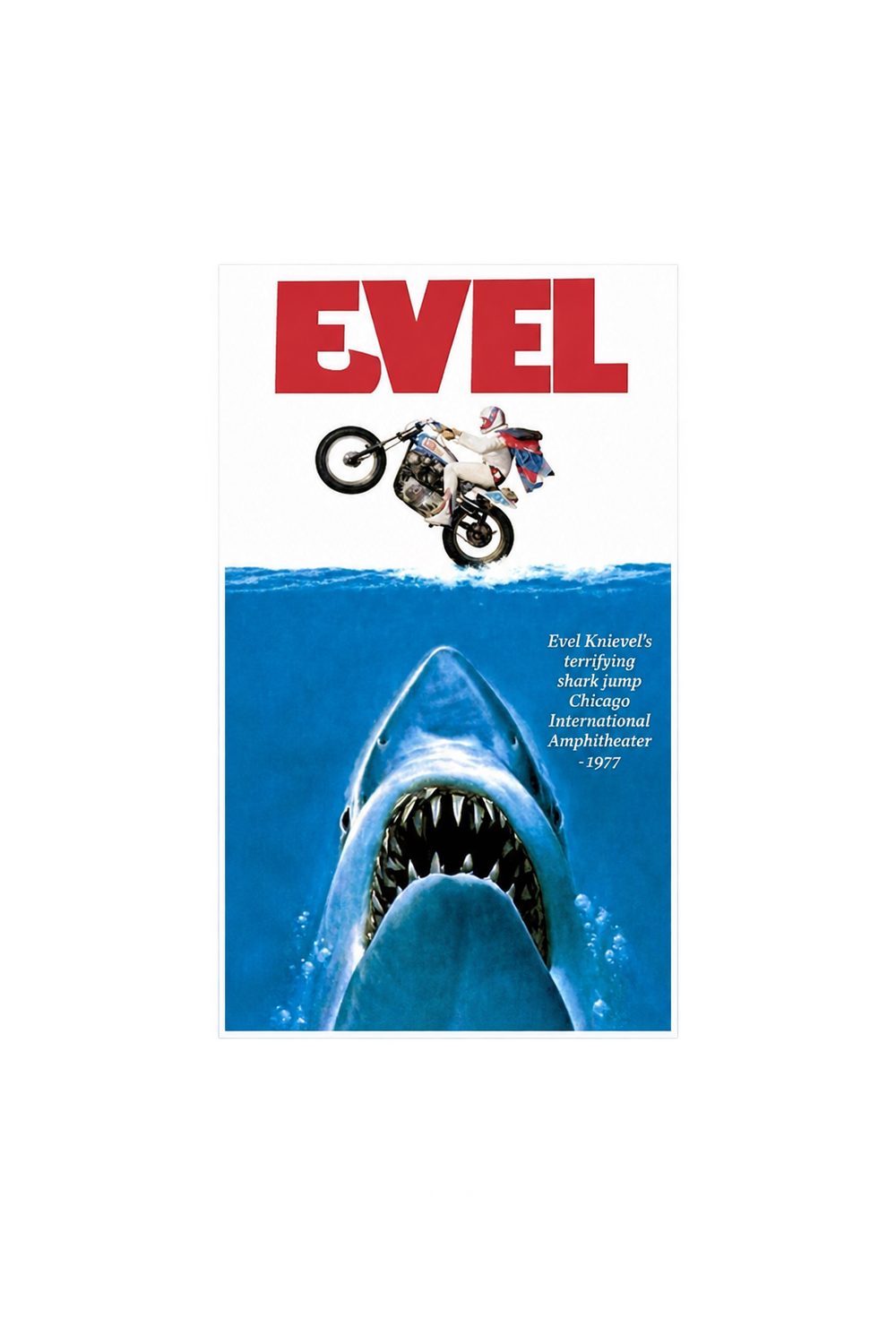 Shark Jump Sticker
