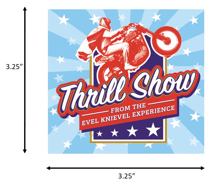 Thrill Show Sticker